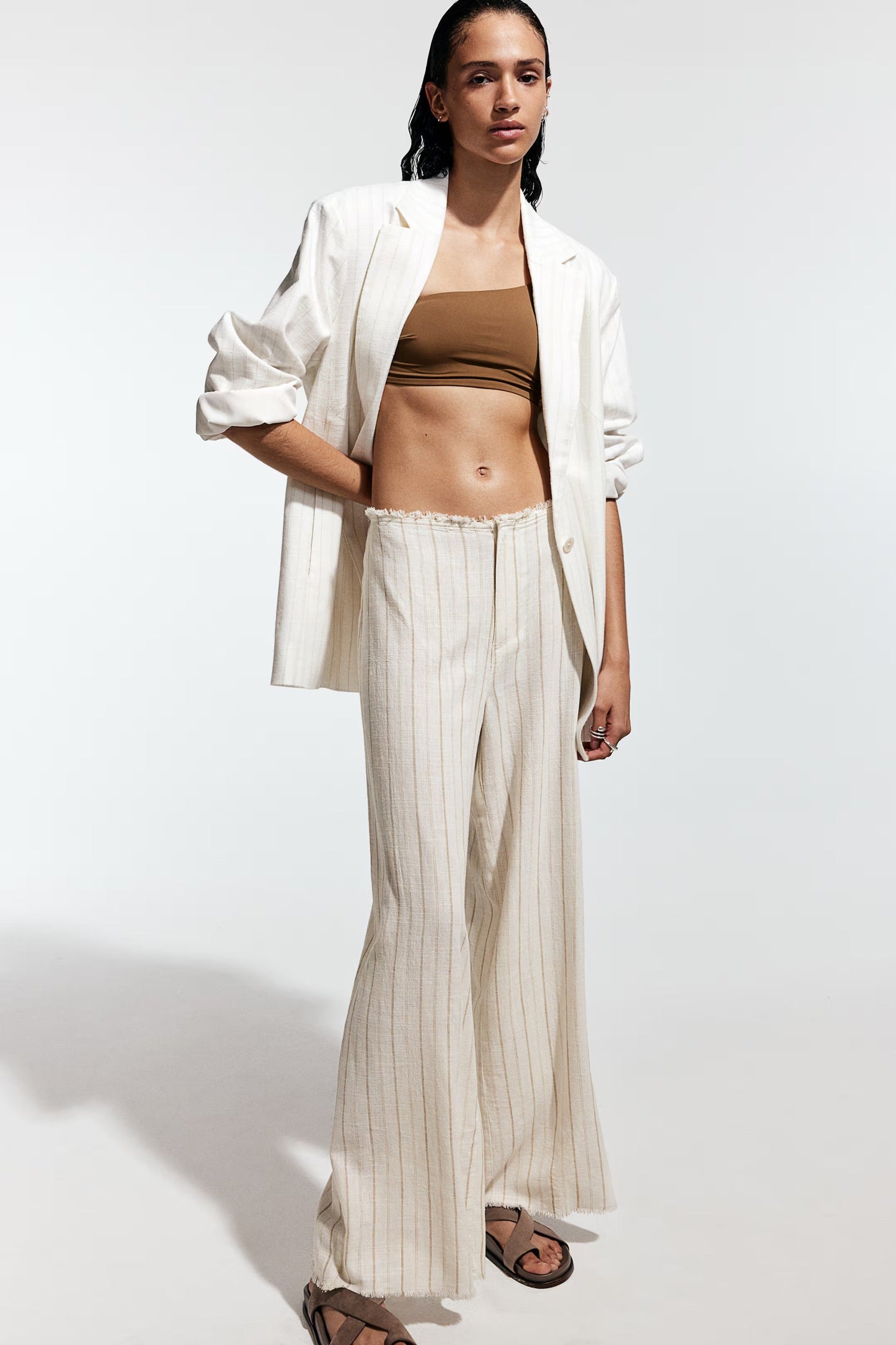 Linen Blend Pants