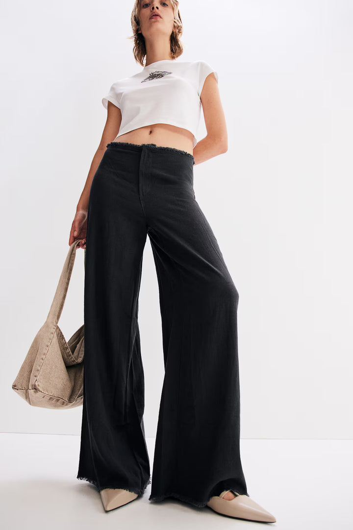 Linen Blend Pants