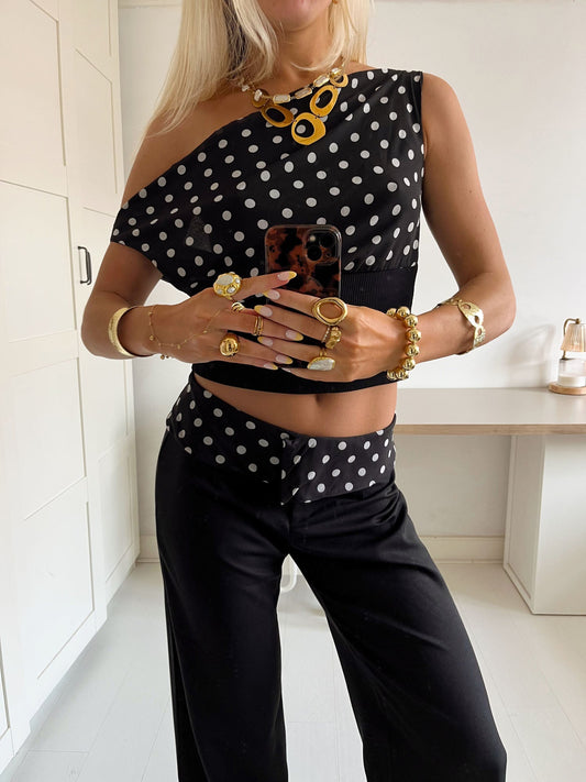 Sorielle Polka Dotted Top